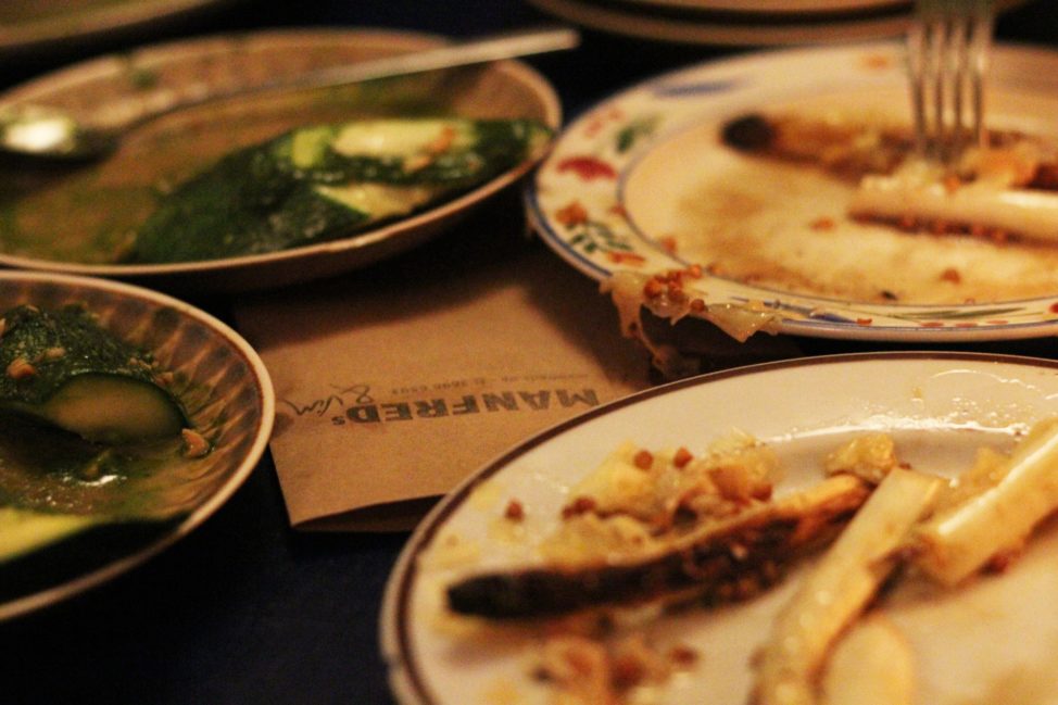 The collection of small plates at Manfreds Copenhagen