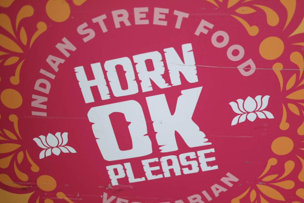 What to eat at Borough Market, London: Horn OK Please Indian food stall