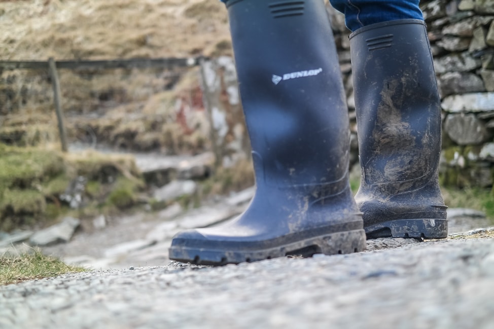 hiking in lake district boots