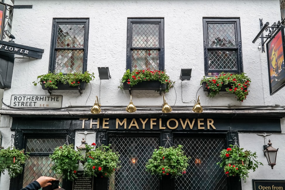 The Mayflower pub, Bermondsey, London