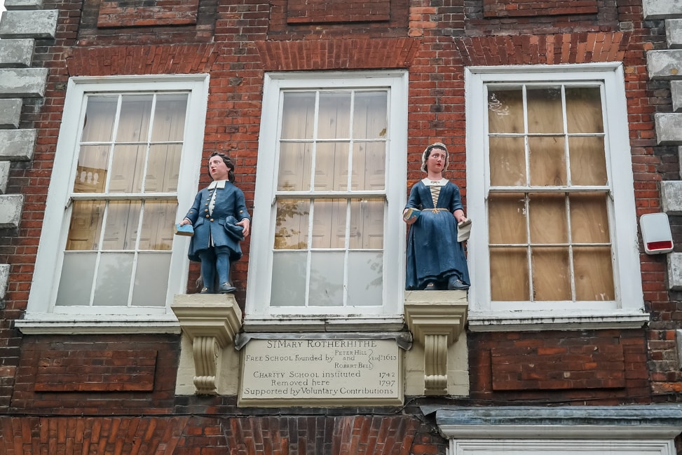 Unique building in Bermondsey, London
