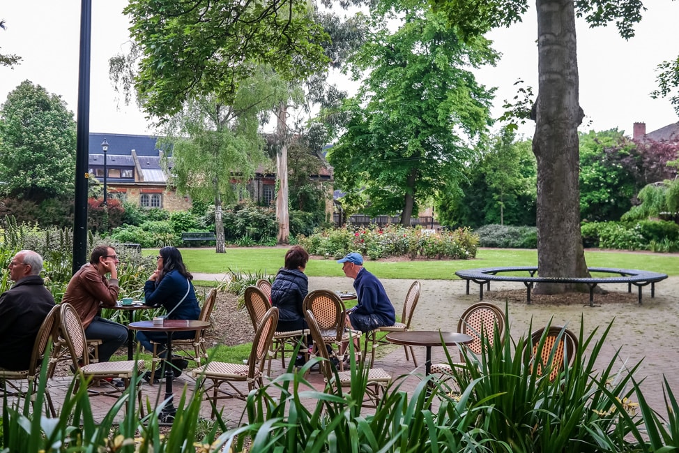 Small park in Bermondsey, London