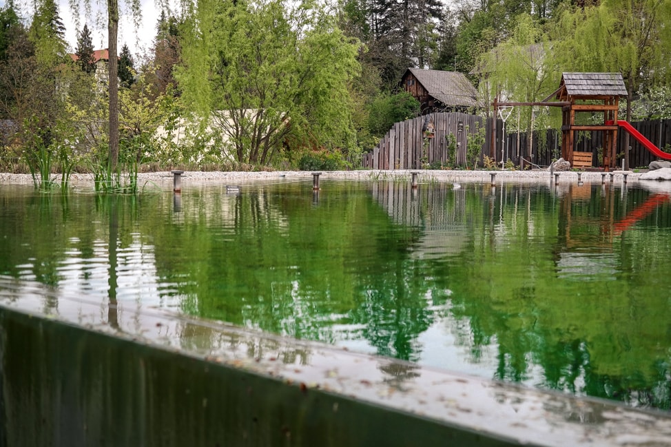 Eco Pool at Garden Village Eco Resort, Lake Bled 