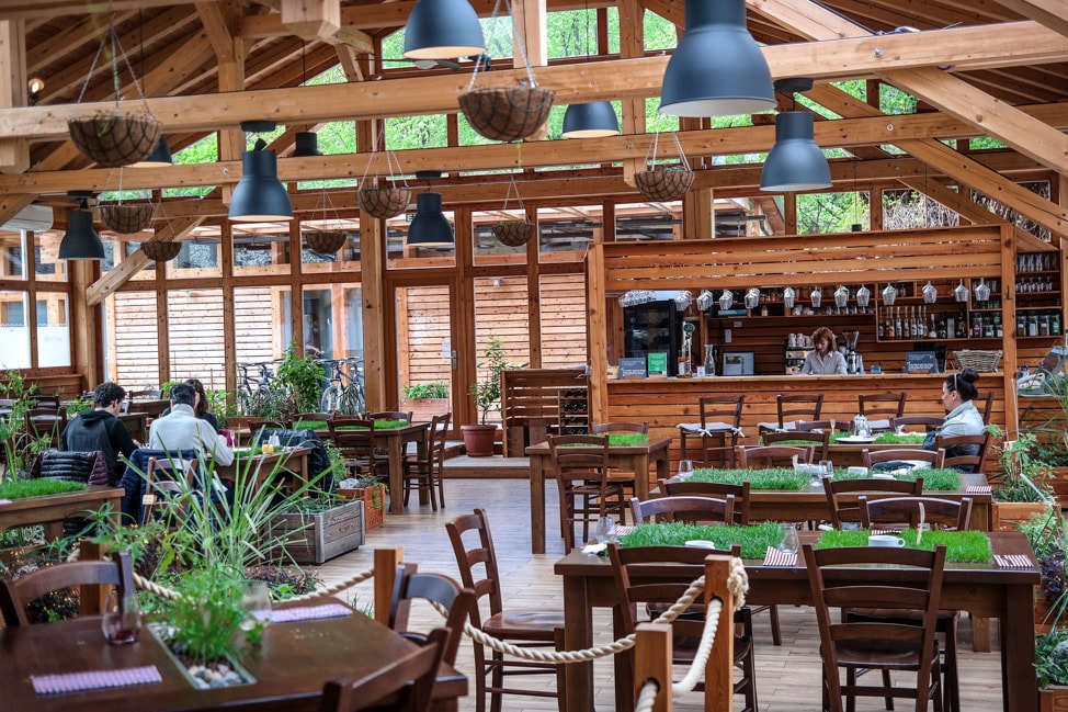 Restaurant at Garden Village Eco Resort, Lake Bled 