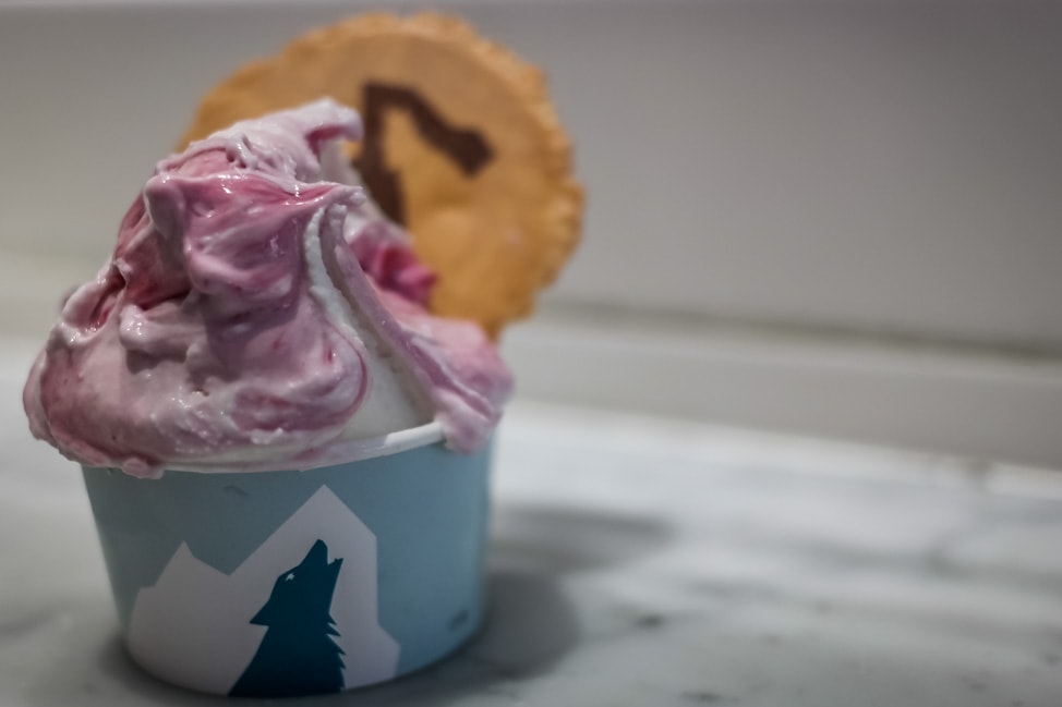 50 Best Dishes in London: Gelupo Sour Cherry and Ricotta Gelato
