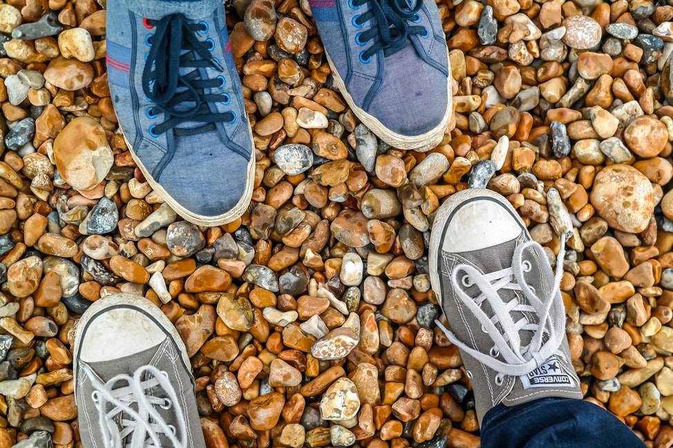 The rocky beach of Brighton ---What's on in Brighton