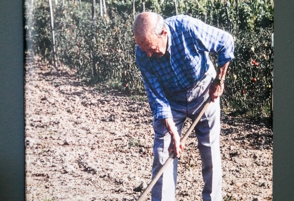 Ainhoa's grandfather, the man who founded the Hotel San Prudentzio in Getaria, Spain