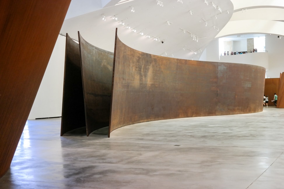 'The Matter of Time' by Richard Serra at the Guggenheim Musuem Bilbao in Bilbao, Spain