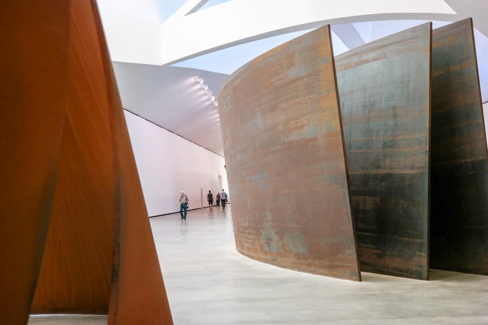 'The Matter of Time' by Richard Serra at the Guggenheim Musuem Bilbao in Bilbao, Spain