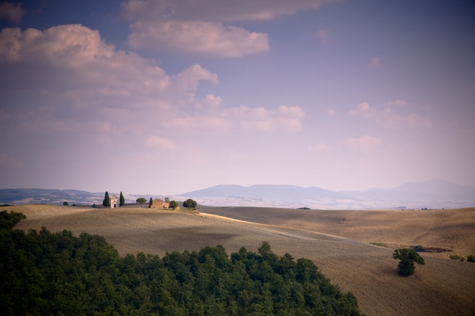 The countryside of Italy, part of our Italy road trip itinerary