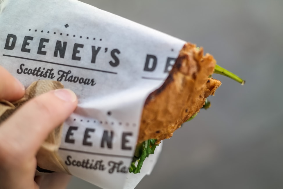 Best Dishes in London: Just Cheese Sandwich at Deeney's