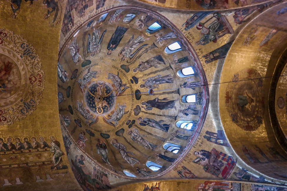 Venice Walking Tour: Inside St. Mark's Basilica 