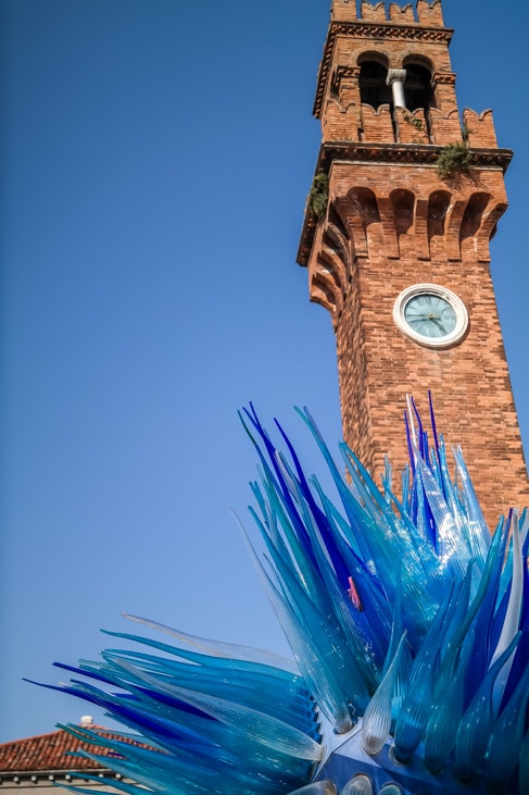 Venice Walking Tour: Murano glass sculpture