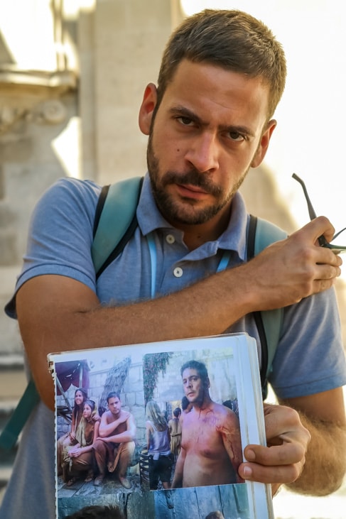 Dubrovnik Game of Thrones Tour: Robert showing off his lean and his photos as a Game of Thrones extra