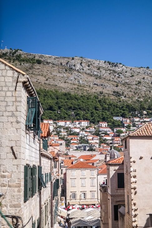 Dubrovnik Game of Thrones Tour: the stairs that Cersei descends during the walk of shame