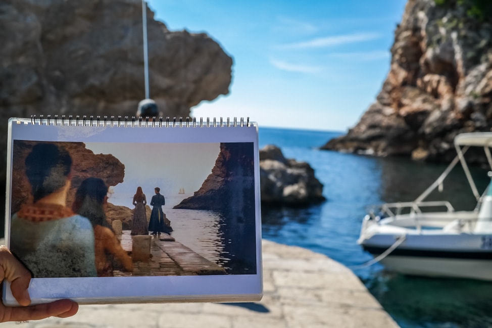 Dubrovnik Game of Thrones Tour: a scene from King's Landing docks