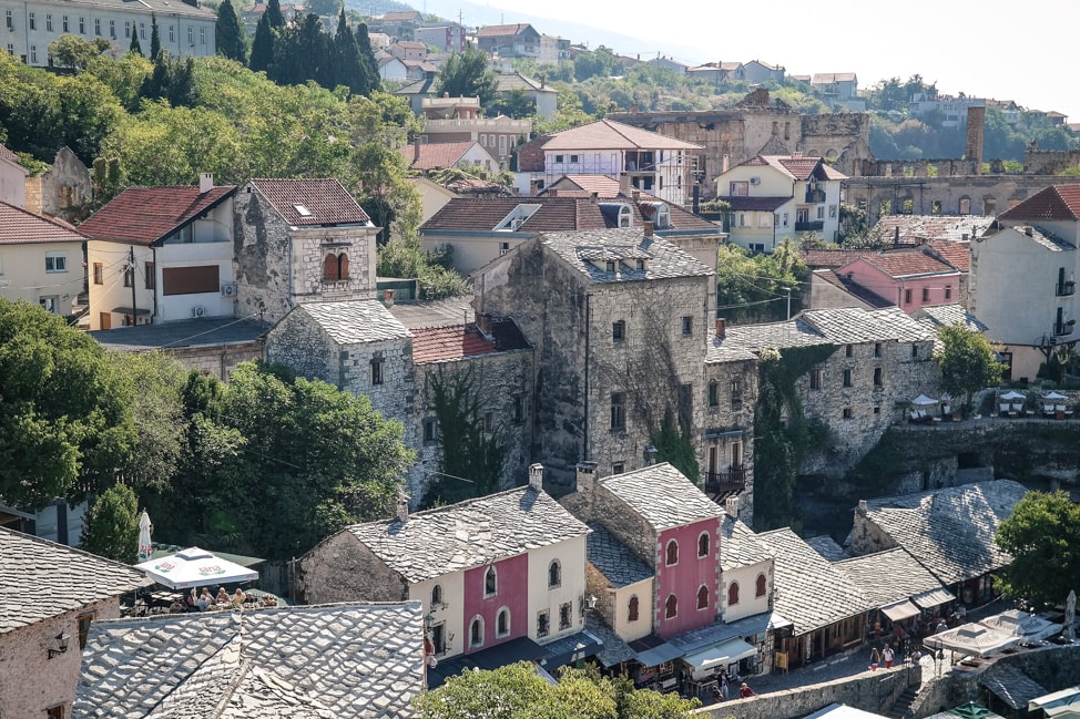 visit bosnia view of mostar