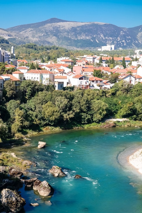 visit bosnia view from mosque