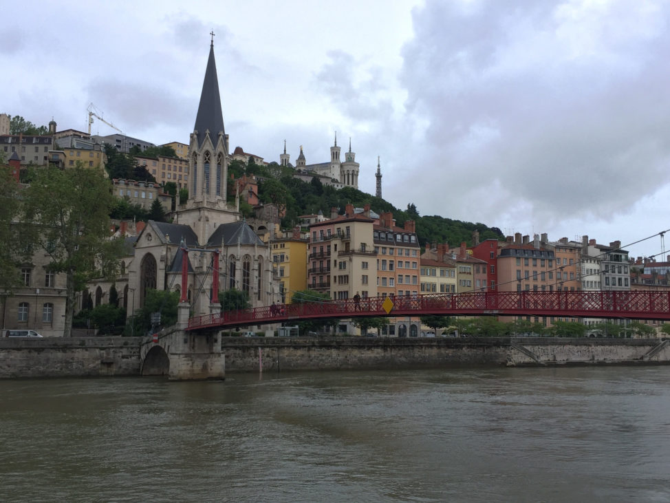 River Cruises: the city of Lyon along the Rhône River