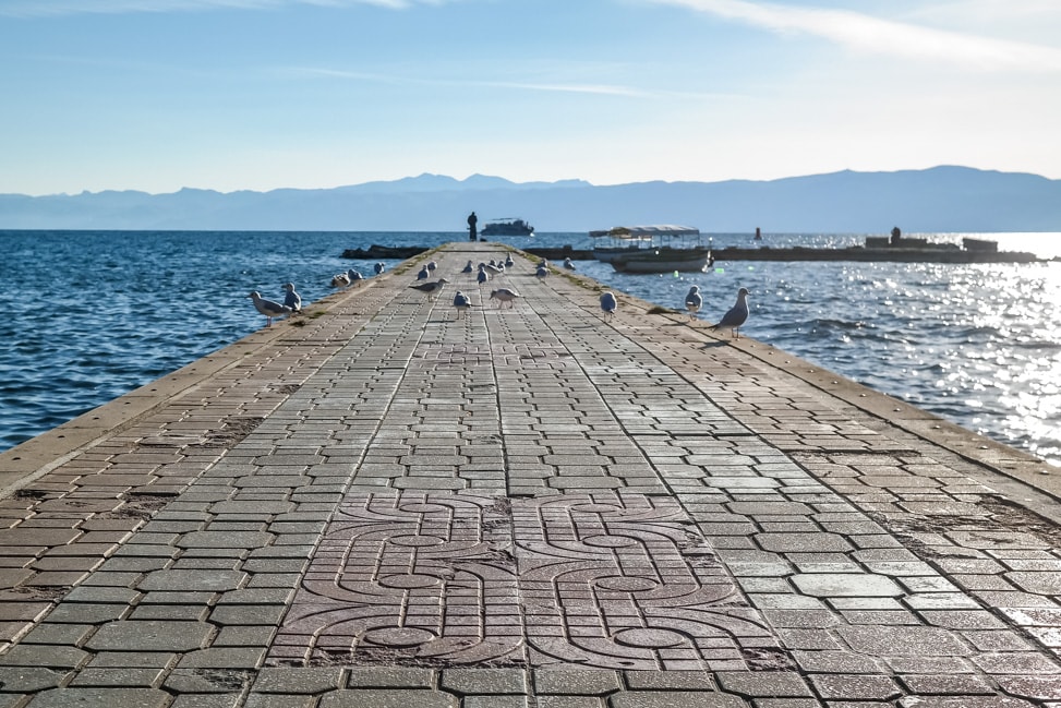 lake ohrid promenade