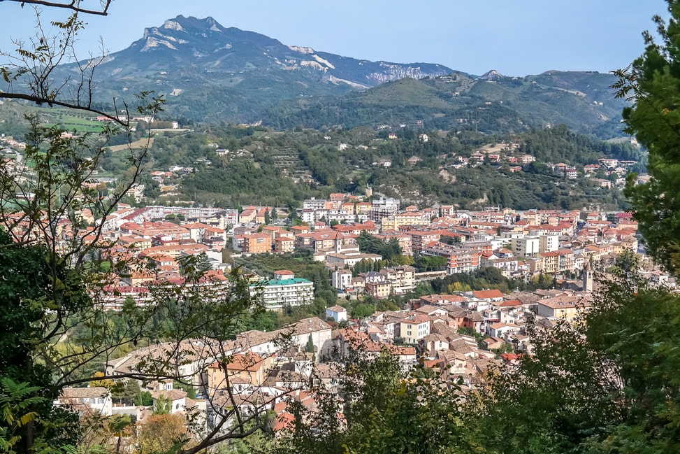 underrated italian destinations ascoli view from hotel
