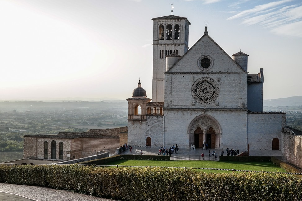 Assisi, italy: The Basilica of St. Francis