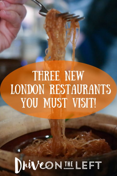 3 New and Unique London Restaurants