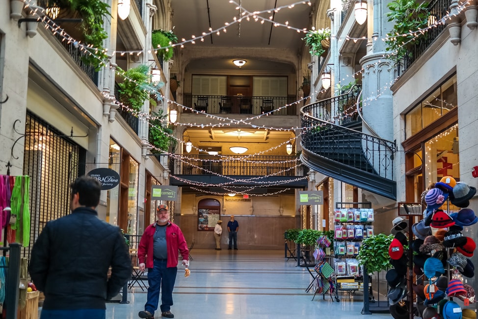 asheville weekend Grove Arcade is one of Asheville's iconic buildings