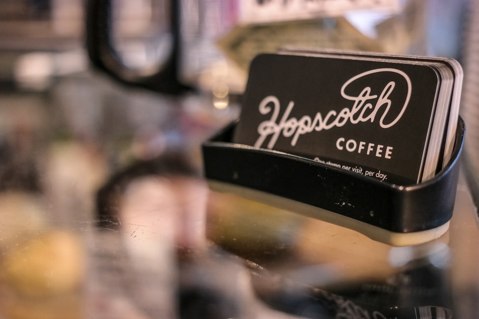 Things to Do in Bloomington, Indiana: grabbing a coffee along the B-Line at Hopscotch Coffee