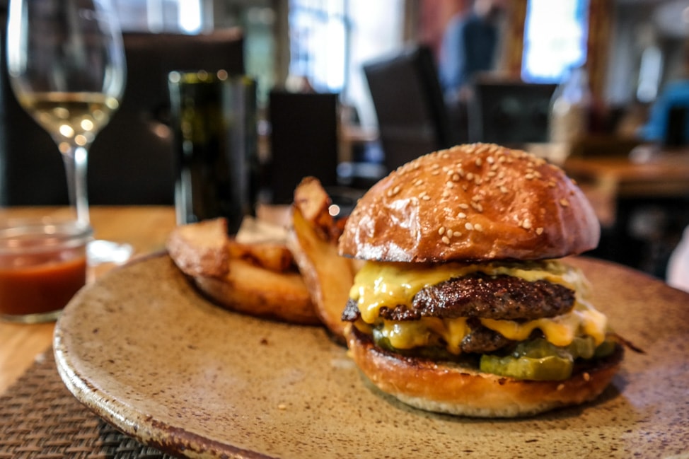 best things to do in charleston: the famous Husk cheeseburger