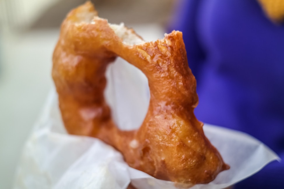 The best West Asheville breakfast: the fresh, hand-made doughnuts from Hole 