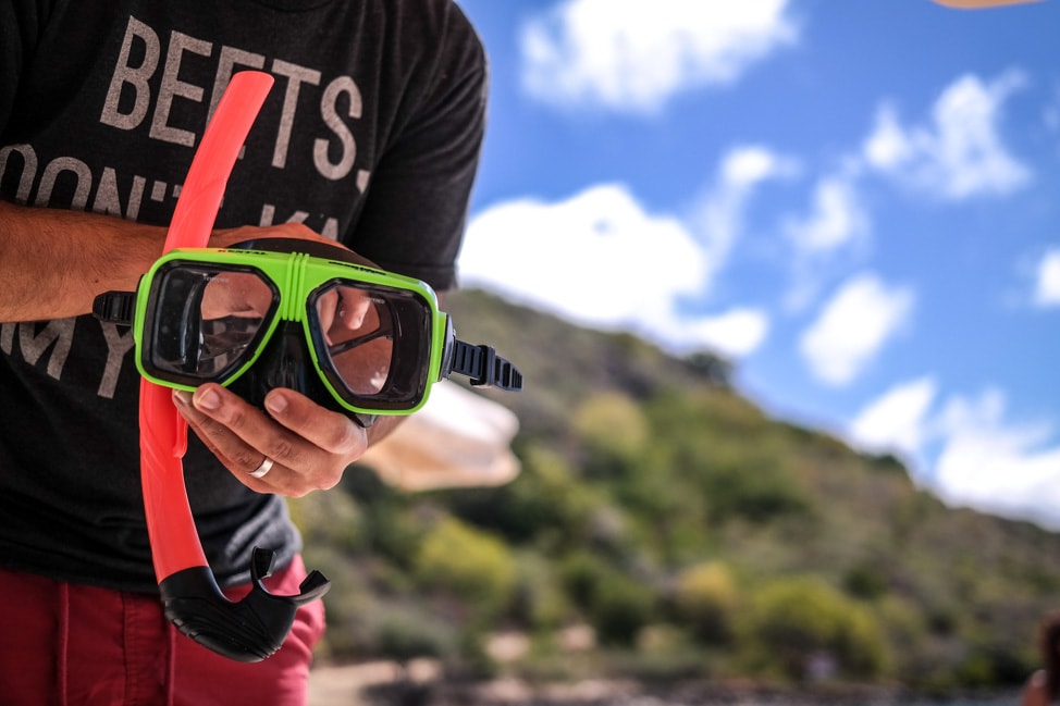 st. kitts best beaches renting snorkel gear in st. kitts