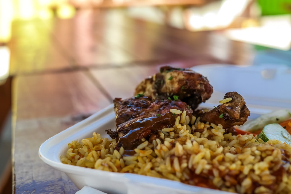 st. kitts best beaches take out food from the car park food trucks