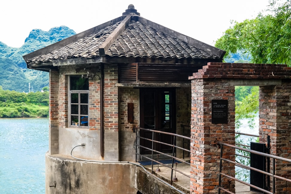 Pump room at the Alila Yangshuo