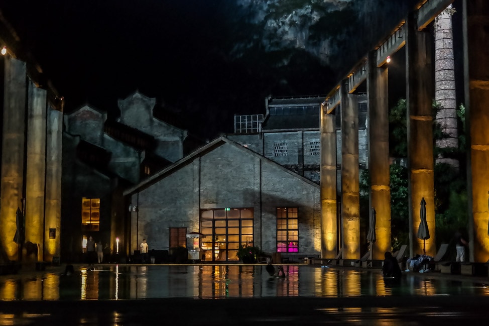 Alila Yangshuo at night