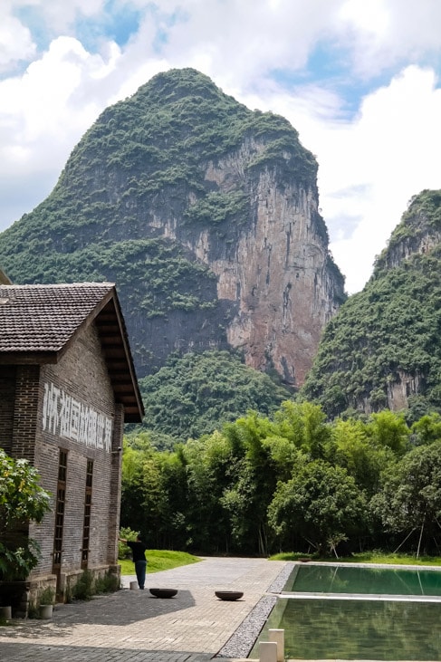 view from the Alila Yangshuo