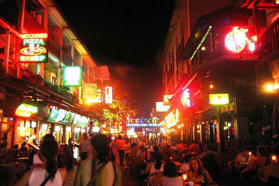 West Street in Yangshuo, China