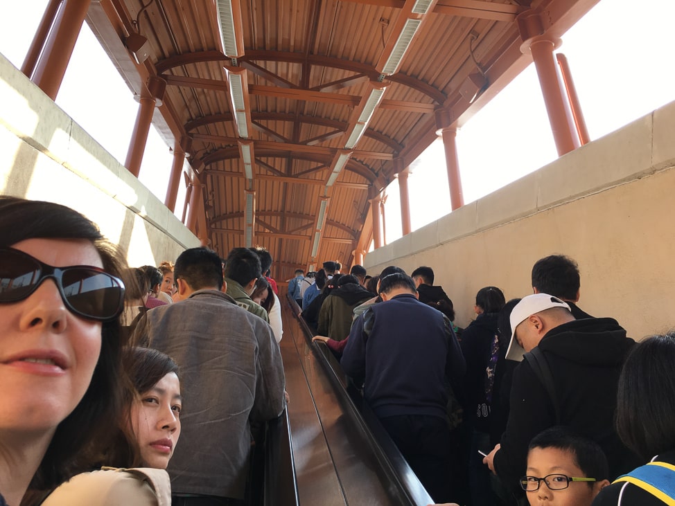 visiting Shanghai Disneyland during a holiday weekend