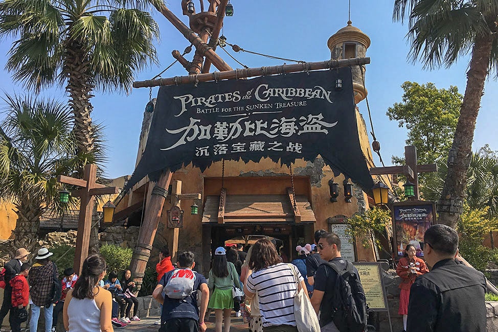 visiting Shanghai Disneyland during a holiday weekend