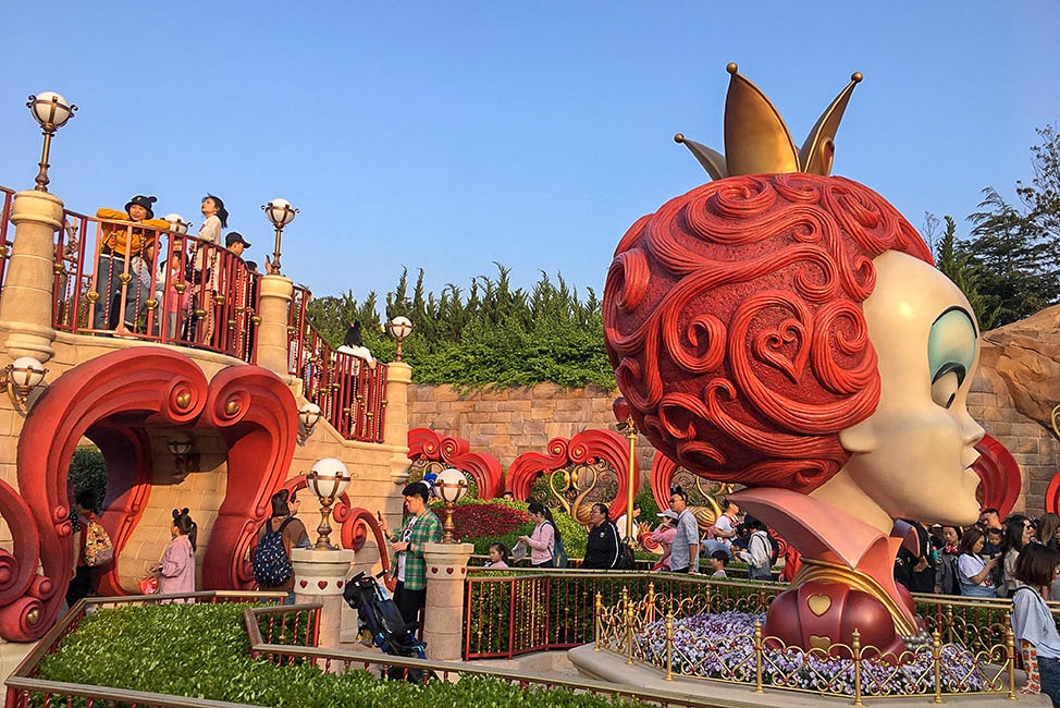 visiting Shanghai Disneyland during a holiday weekend