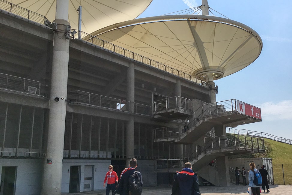 Grandstand K at F1 Shanghai Chinese Grand Prix