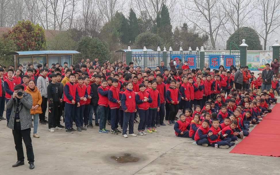 heart to heart field trip to Anhui province